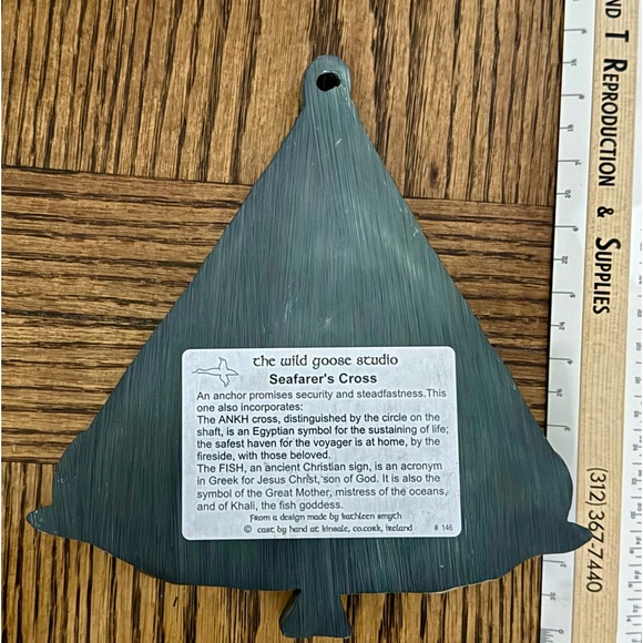 Seafarer’s Cross anchor design wall plaque
*See details below - Picture 6 of 14
